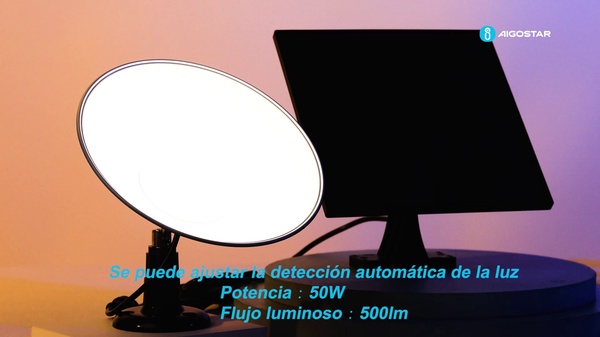 Luz pared solar Aigostar 50w IP65